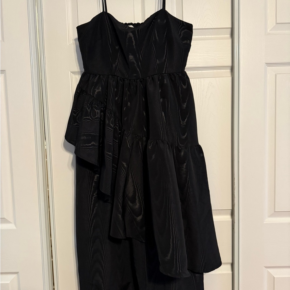 Target/kate spade- Chic Asymmetrical Black Dress